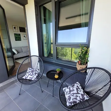 Vizzit Us Premium Apartments Marina Mokotow Warszawa Eksteriør bilde